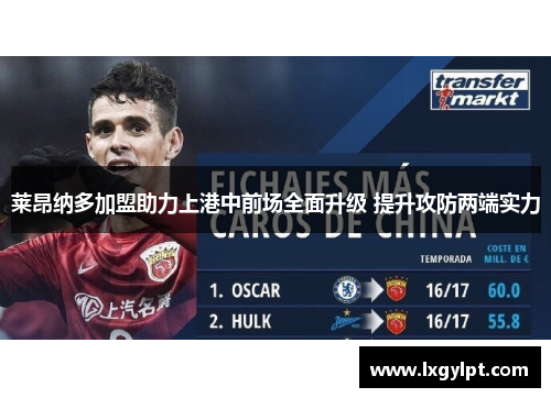 莱昂纳多加盟助力上港中前场全面升级 提升攻防两端实力
